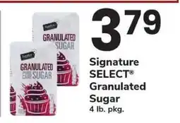 Safeway Signature Select Granulated Sugar offer
