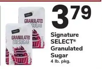 Safeway Signature Select Granulated Sugar offer