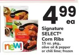 Safeway Signature SELECT Corn Ribs offer