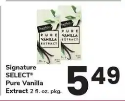 Safeway Signature SELECT Pure Vanilla Extract offer