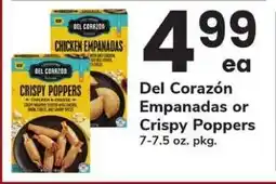 Safeway Del Corazón Empanadas or Crispy Poppers offer