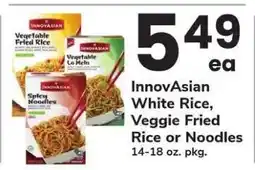 Safeway InnovAsian White Rice, Veggie Fried Rice or Noodles offer