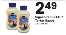 Safeway Signature SELECT Tartar Sauce offer