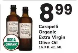 Safeway Carapelli Organic Extra Virgin Olive Oil offer