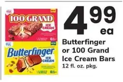 Safeway Butterfinger or 100 Grand Ice Cream Bars offer