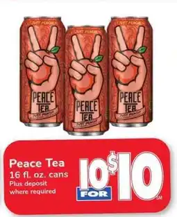 Safeway Peace Tea offer