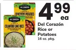 Safeway Del Corazón Rice or Potatoes offer