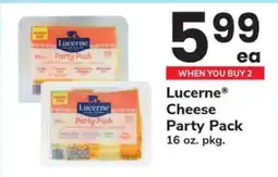 Safeway Lucerne Cheese Party Pack offer