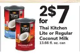 Safeway THAI KITCHEN COCONUT MILK offer