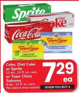 Safeway Coke, Diet Coke Or Sprite offer
