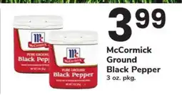 Safeway McCormick Ground Black Pepper offer