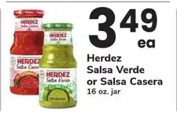 Safeway Herdez Salsa Verde or Salsa Casera offer