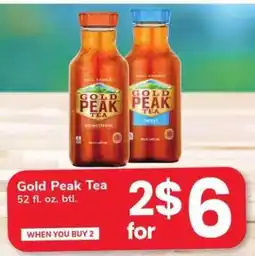 Safeway Gold Peak Tea offer