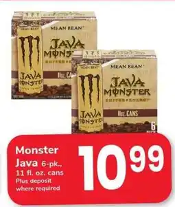 Safeway Monster Java offer