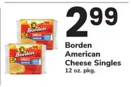 Safeway Borden American Cheese Singles offer