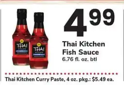 Safeway Thai Kitchen Fish Sauce offer