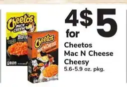Safeway Cheetos Mac'N Cheese Cheesy offer