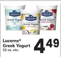 Safeway Lucerne Greek Yogurt offer