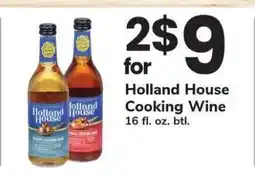 Safeway Holland House Cooking Wine offer
