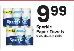 Safeway Sparkle Paper Towels offer