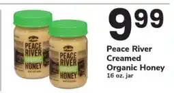 Safeway Peace River Creamed Organic Honey offer