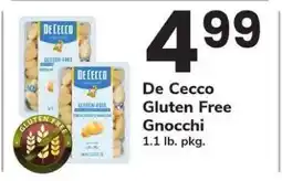 Safeway De Cecco Gluten Free Gnocchi offer