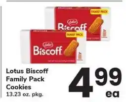 Safeway Lotus Biscoff Family Pack Cookies offer