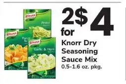 Safeway Knorr Dry Seasoning Sauce Mix offer