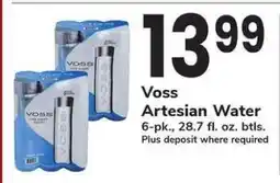 Safeway Voss Artesian Water offer