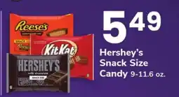 Safeway Hershey's Snack Size Candy offer