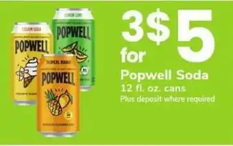 Safeway Popwell soda offer