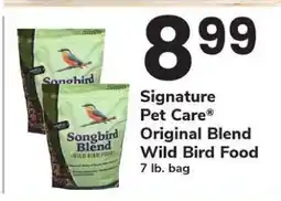 Safeway Signature Pet Care Original Blend Wild Bird Food offer