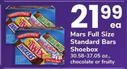 Safeway Mars Full Size Standard Bars Shoebox offer
