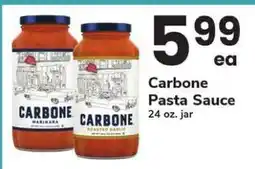Safeway Carbone Pasta Sauce offer