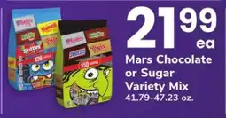 Safeway Mars Chocolate or Sugar Variety Mix offer