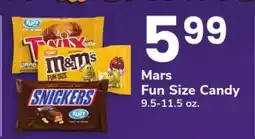 Safeway Mars Fun Size Candy offer