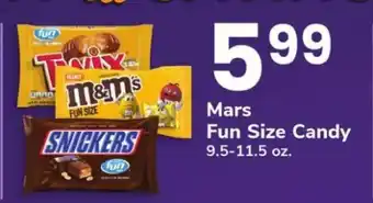 Safeway Mars Fun Size Candy offer