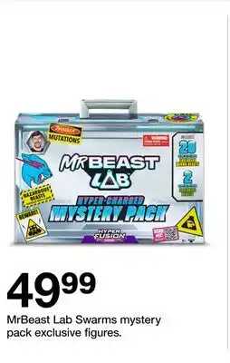 Target MrBeast Lab Swarms mystery pack exclusive figures offer