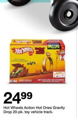 Target Hot Wheels Action Hot Ones Gravity Drop 20-pk. toy vehicle track offer