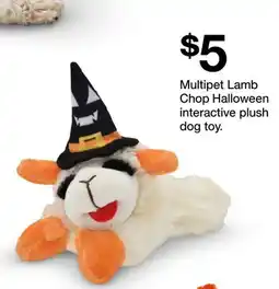 Target Multipet Lamb Chop Halloween interactive plush dog toy offer