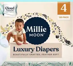 Target Millie Moon 120-ct. luxury diapers offer