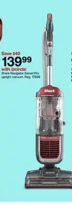 Target Shark Navigator Swivel Pro upright vacuum offer
