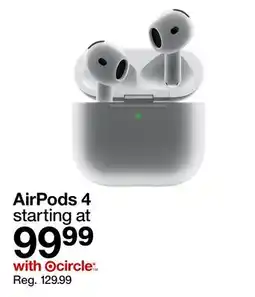 Target AirPods 4 offer