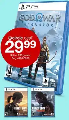 Target Select PS5 games offer