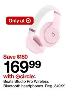 Target Studio Pro Wireless Bluetooth headphones offer