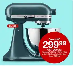 Target KitchenAid Ultra Power Plus 4.5-qt. tilt-head stand mixer offer
