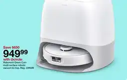 Target Roborock Qrevo Curv multi-surface robotic vacuum & mop offer