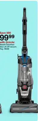 Target Bissell CleanView Max Lift offer
