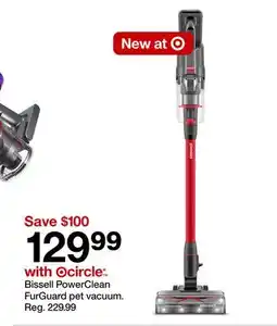 Target Bissell PowerClean FurGuard pet vacuum offer
