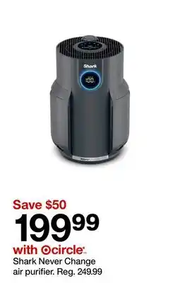 Target Shark Never Change air purifier offer